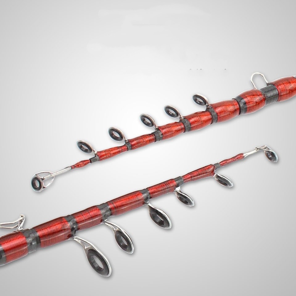 1x Ultralight UL tonality Fishing Rod High Carbon Fiber Spinning Casting Pole