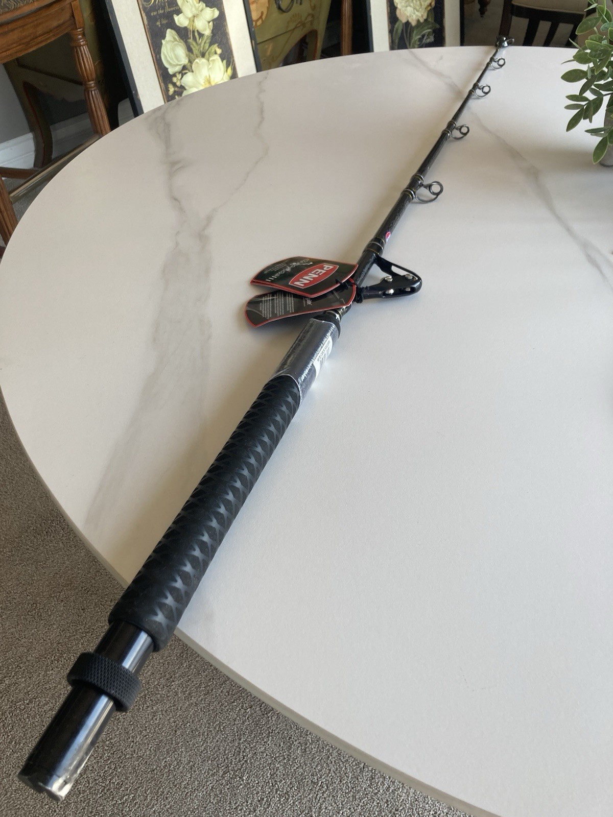 Penn Carnage 3 4’6” 50-80lb. Rod Blade. Carbon Fiber Big Game Trolling