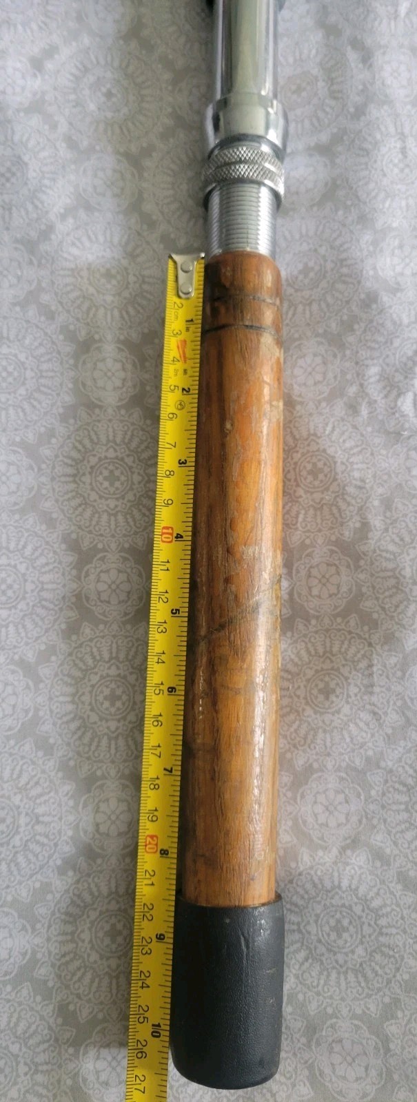 Sabre Style 6’6” Custom Made Turbo Guides Handle Wooden Fishing Rod Made In USA