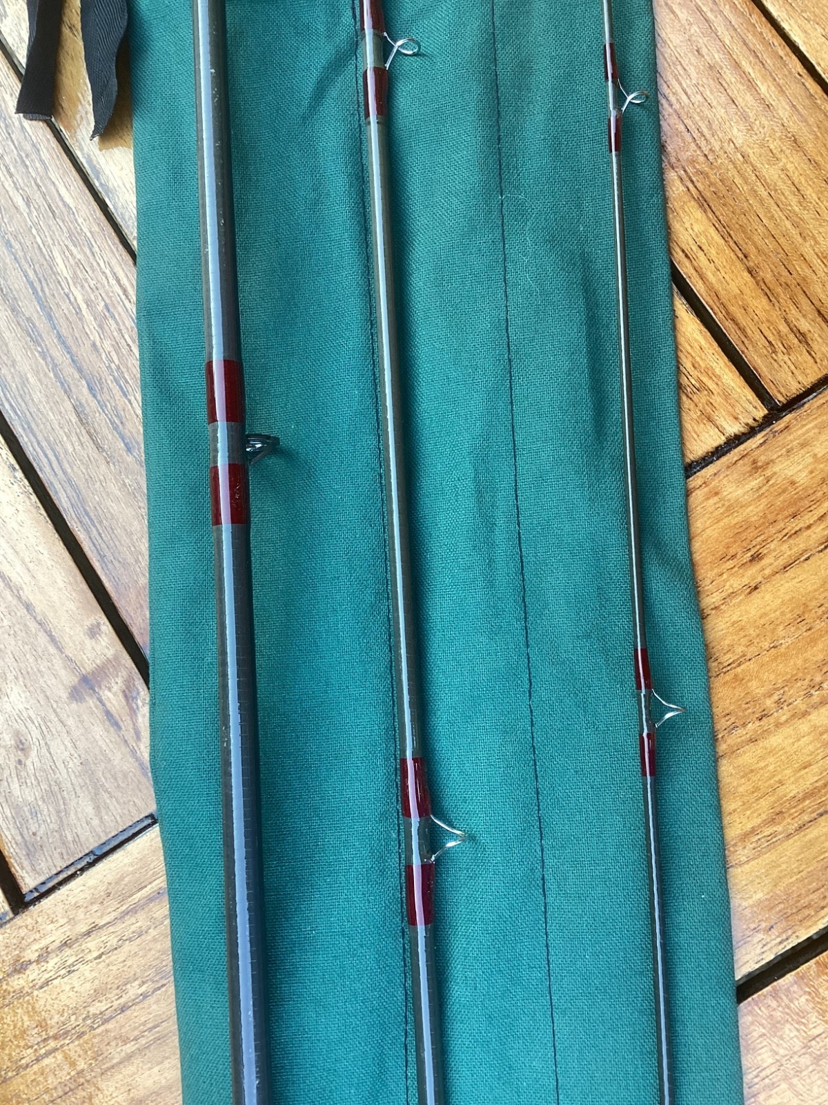 New Fly Rod 10′ #7 3 piece professionally built on an Orvis Western Blank