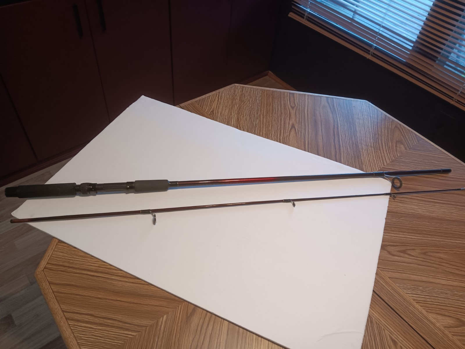 quantum lite 7′ two piece fishing pole # qls70m