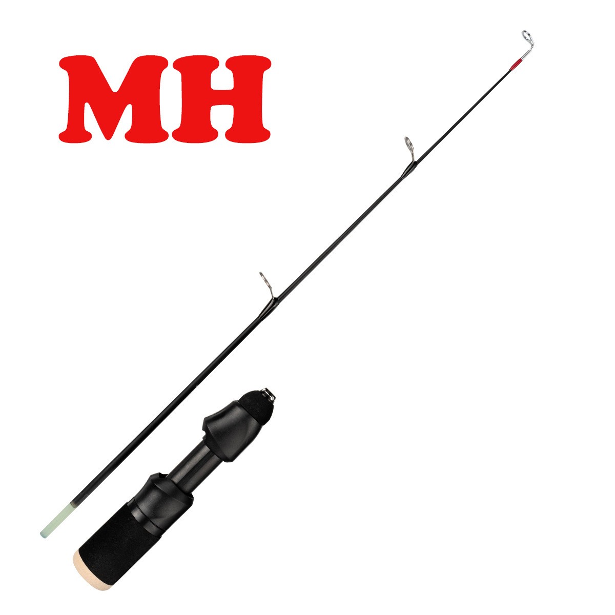 Ultra Light Short Ice Fishing Rod 1.64ft Portable Spinning Pole Winter Fishing