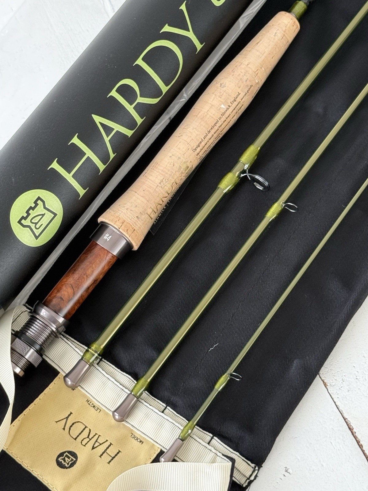 **BEAUTIFUL**🔥NEW HARDY ULTRALITE 4wt 8’ft Fly rod! 🔥~LEGENDARY~ 🔥