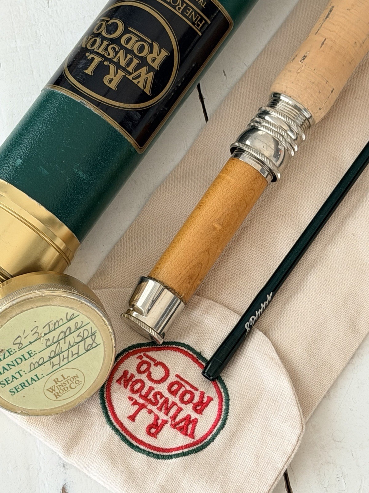 **BEAUTIFUL** RL WINSTON IM6 3wt. 8’ft~2Pc Flyrod!! 🔥~LEGENDARY~🔥