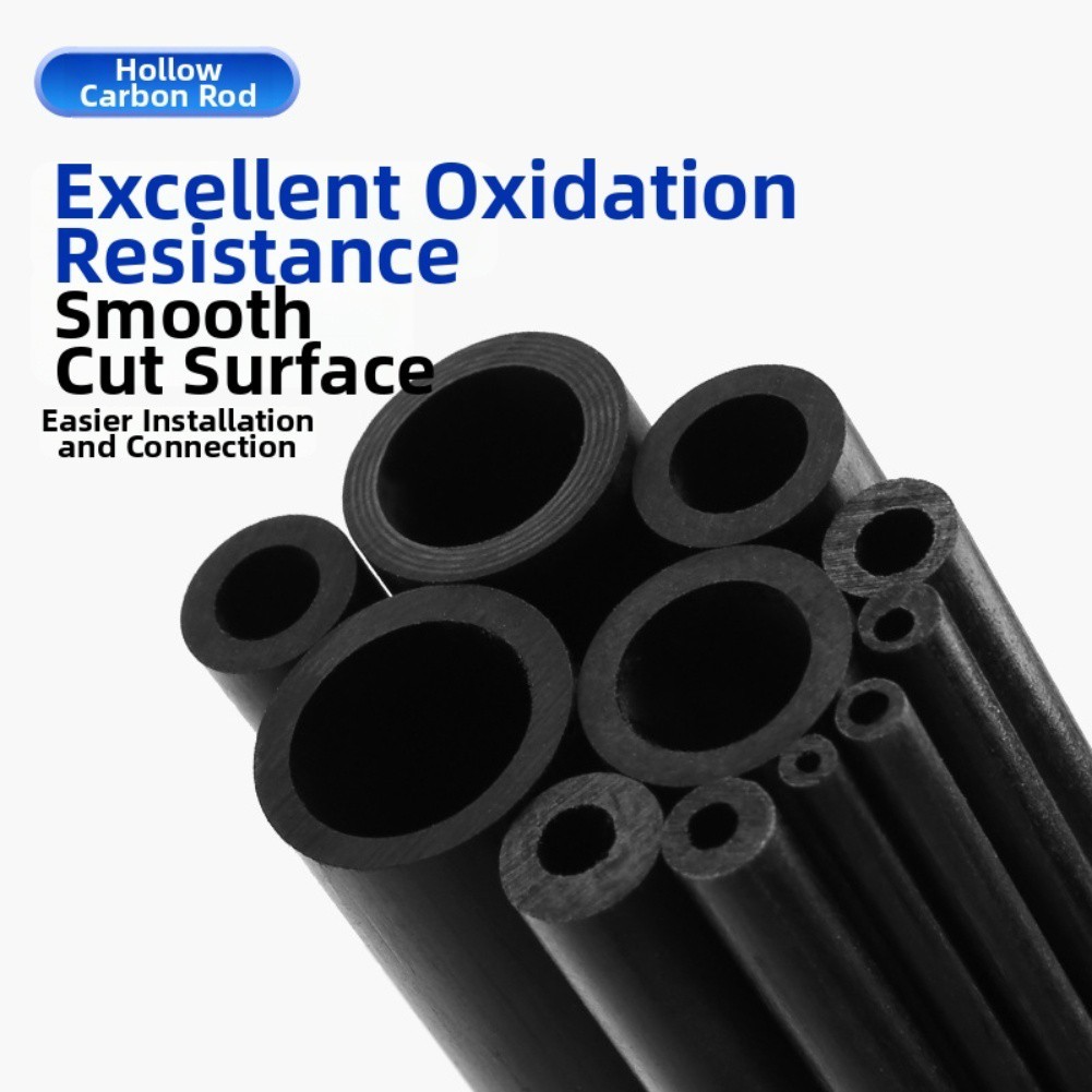 Fishing Rod Modification Carbon Fiber Tube Ferrule Sleeve Hollow Design