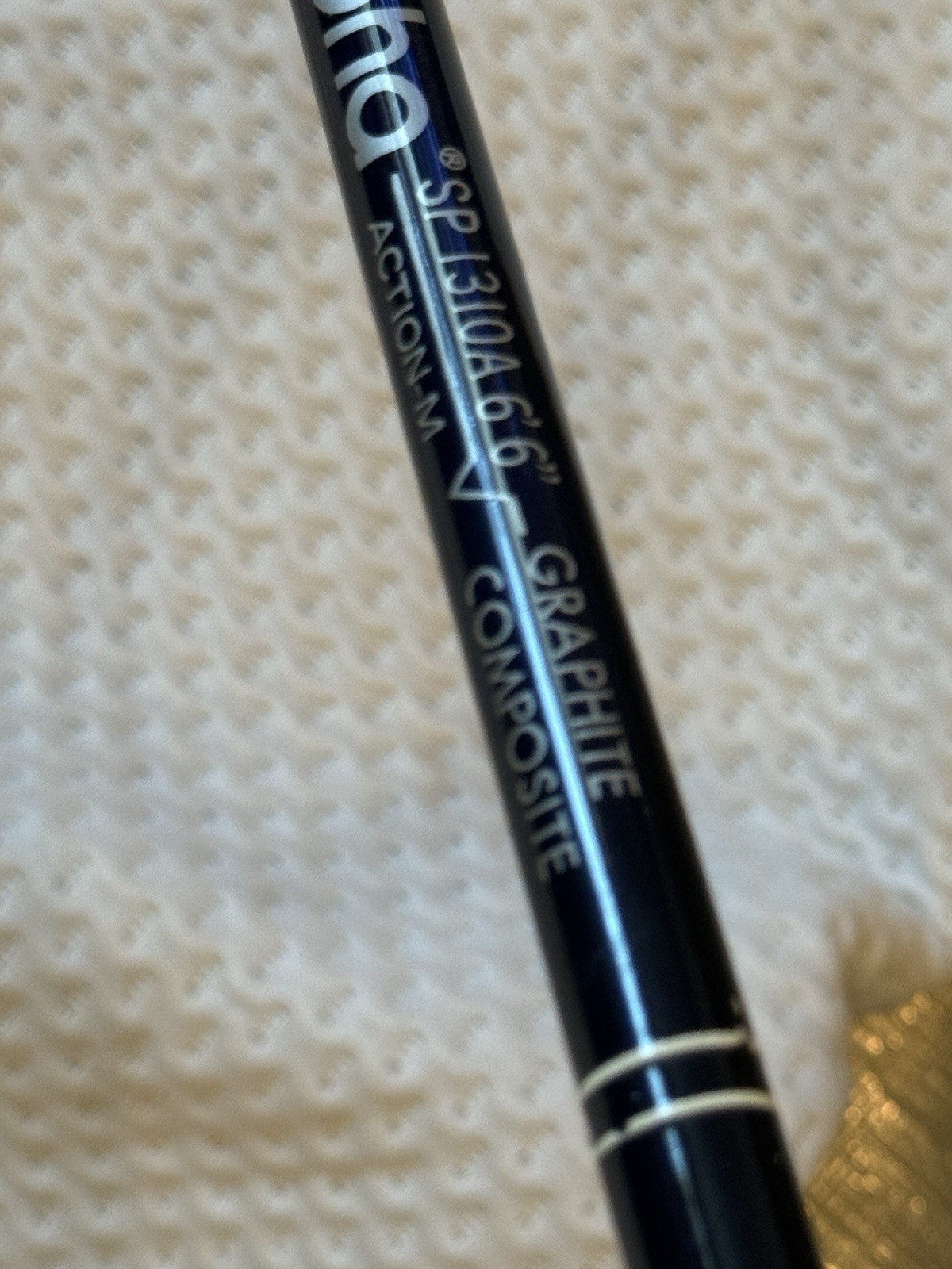 Alpha Shakespeare 1310A 6’6” Graphite Composite Fishing Medium Action Pole