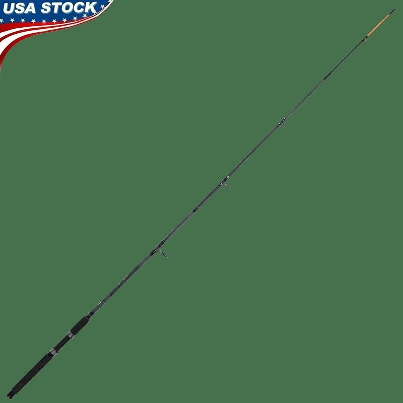 7ft Heavy Action Spinning Rod Durable EVA Handle Graphite Fishing Tool New
