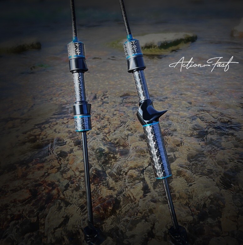 Trout Fishing Rods Carbon Fiber Spinning/casting Rod 1.53M/1.68M Lure Pole Fast