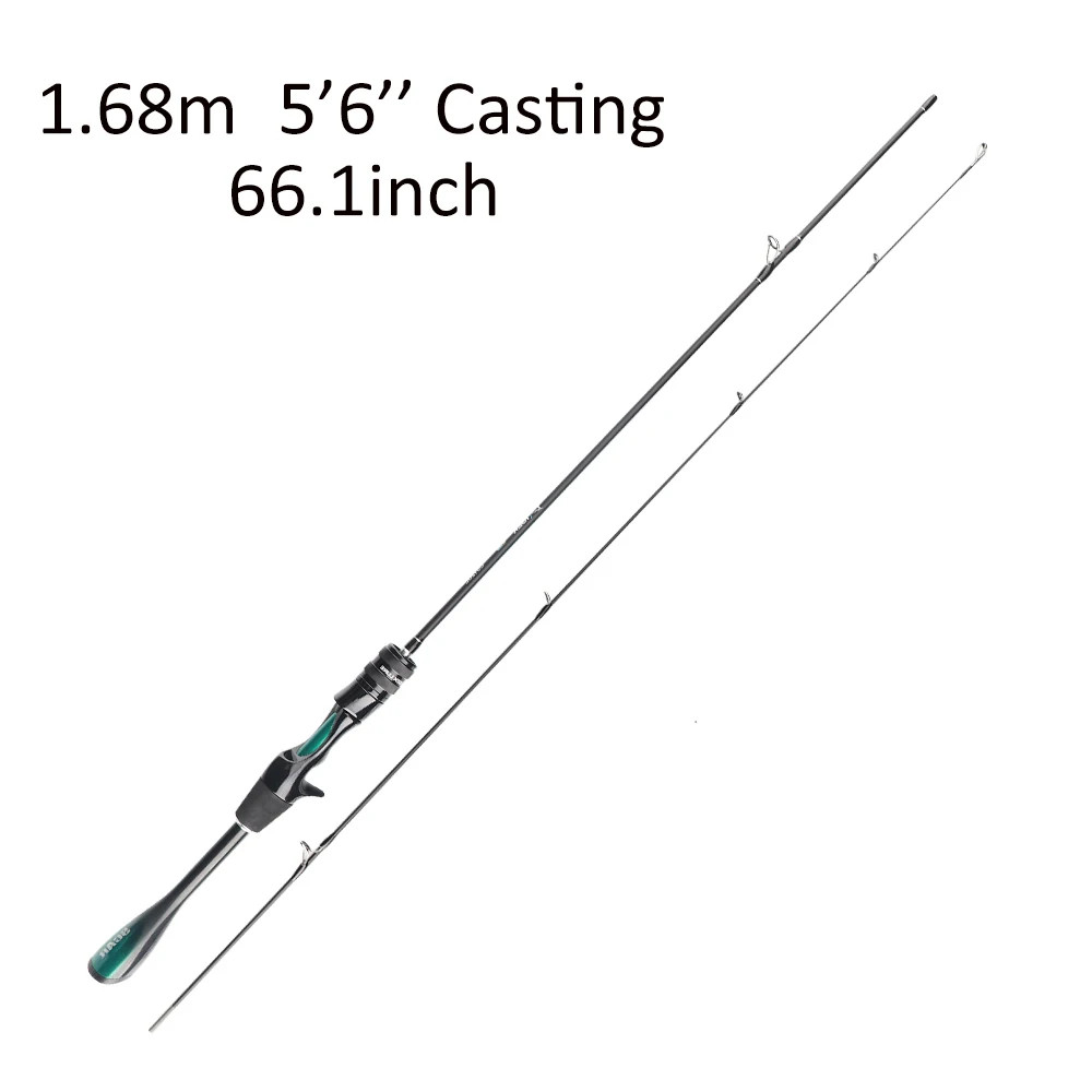 ORCA ULTRALIGHT UL SOLID TIP TAPERED HANDLE TROUT LAKE RIVER SPINNING CASTING FI