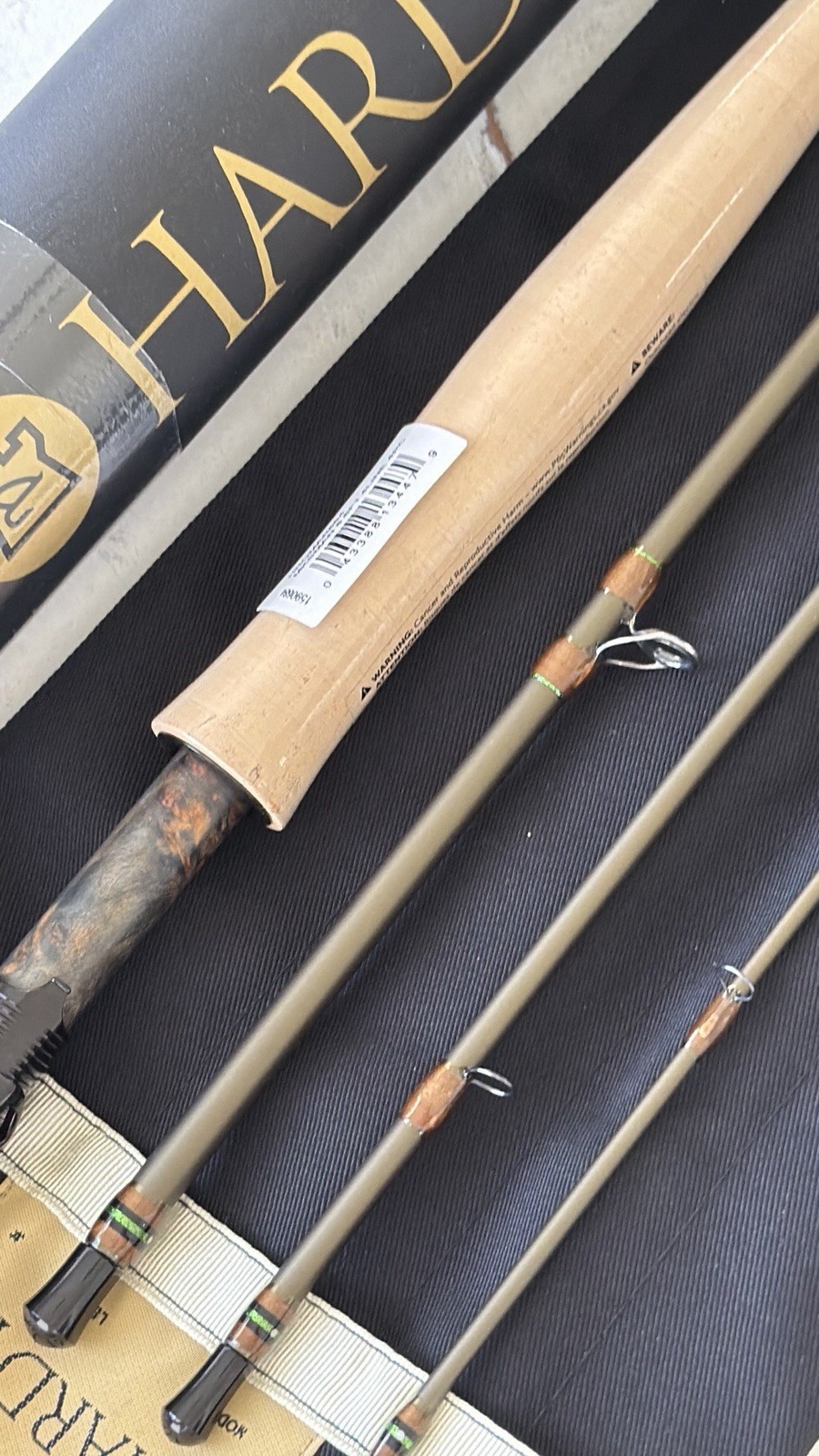 **BEAUTIFUL** 🔥NEW HARDY MARKSMAN 4wt. 8’6”on Fly Rod!! 🔥~LEGENDARY~🔥