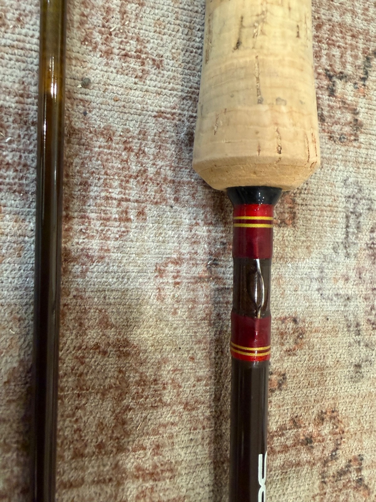 sage graphite III 390 RPL fly rod custom build