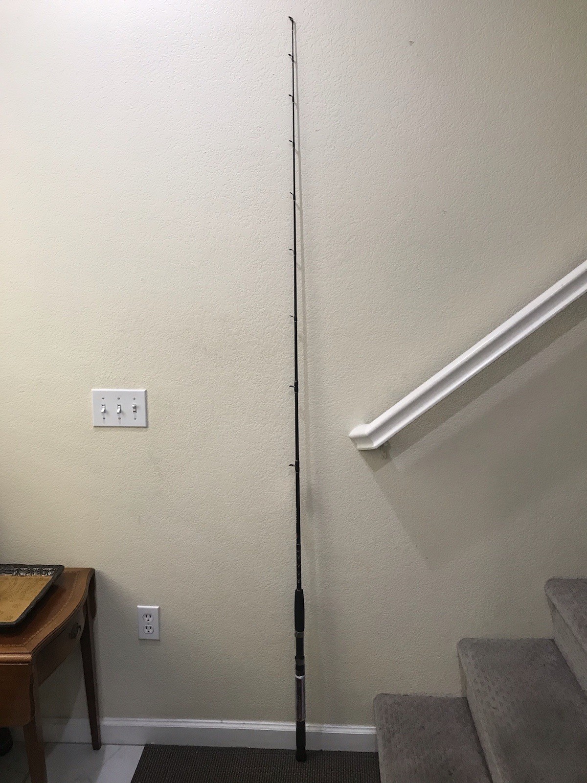 PENN RVL1220C70 LONG CASTING JIGGING TROLLING FISHING ROD 7’ FT 15-40 LB BRAID