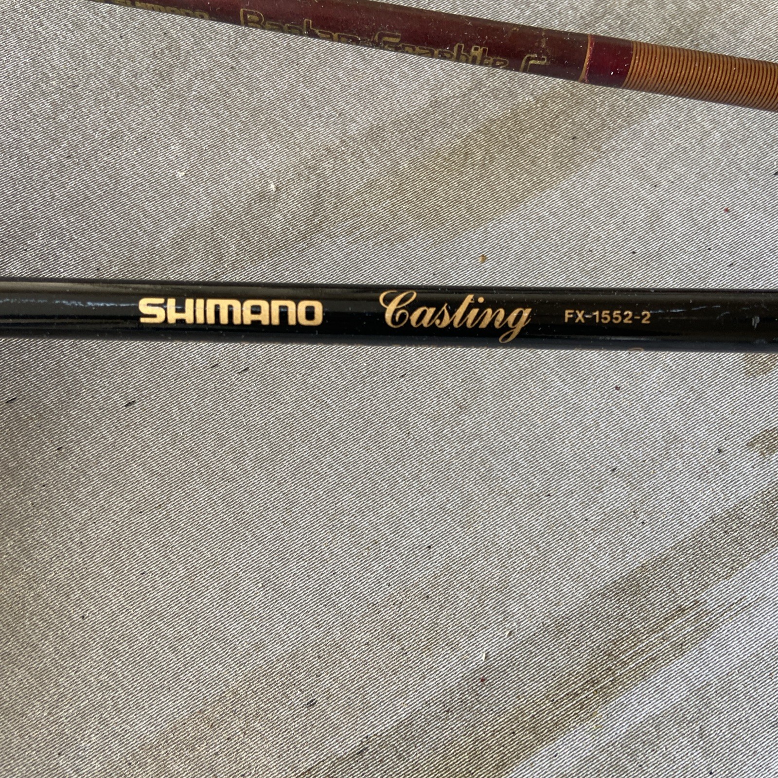 2x Shimano Spin cast Rods. FX-1552-2 5’6” And Bantam Graphite C 5’6”