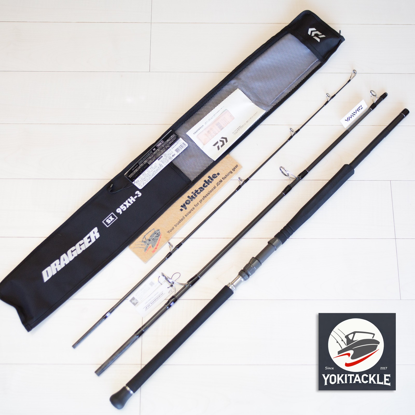 Daiwa DRAGGER SX 95XH-3 3pc Spinning Rod JDM From JAPAN