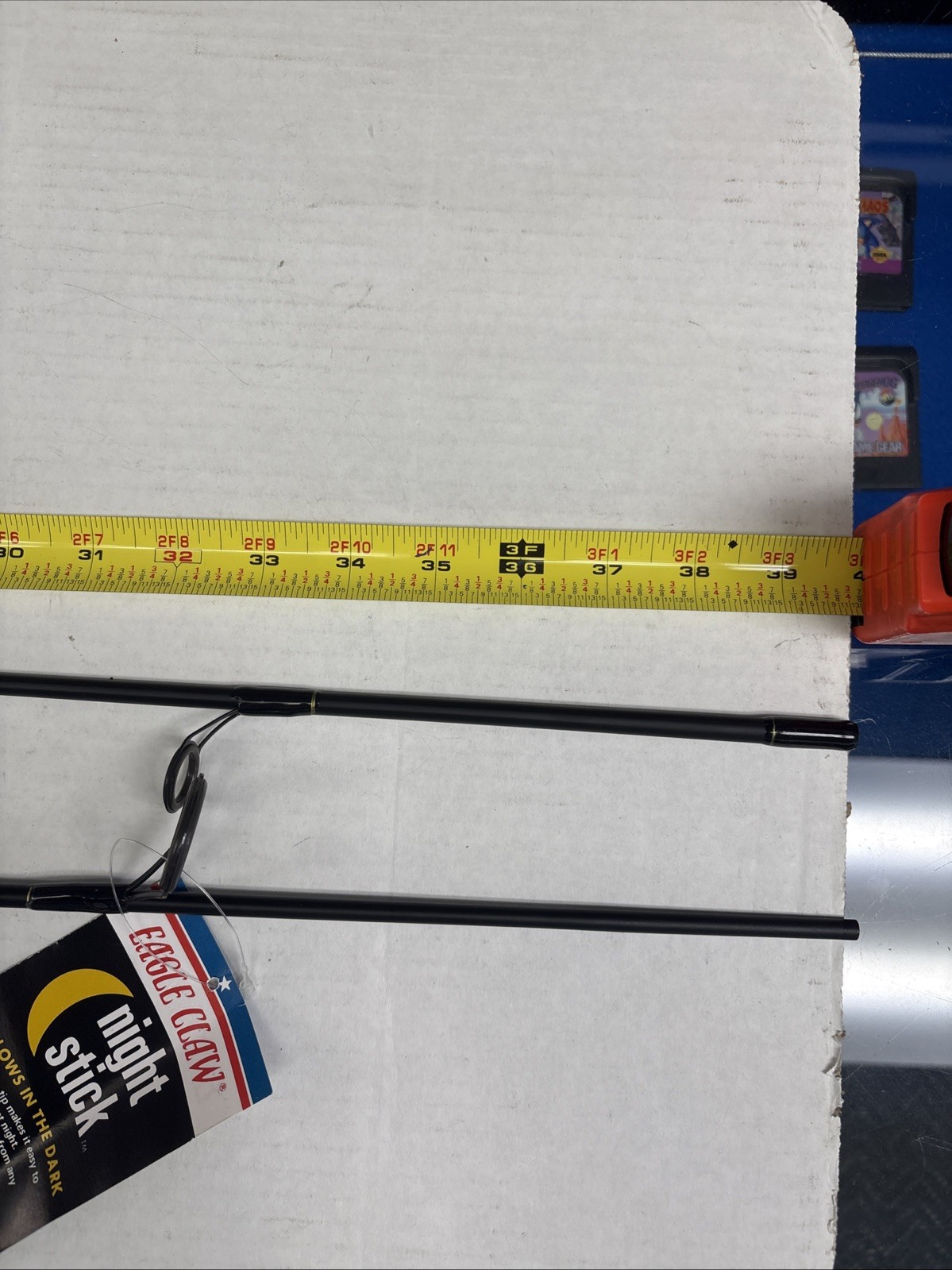 Black Eagle Claw Rod Medium Night Stick BEG 200G 6’6 Glow In The Dark NOS