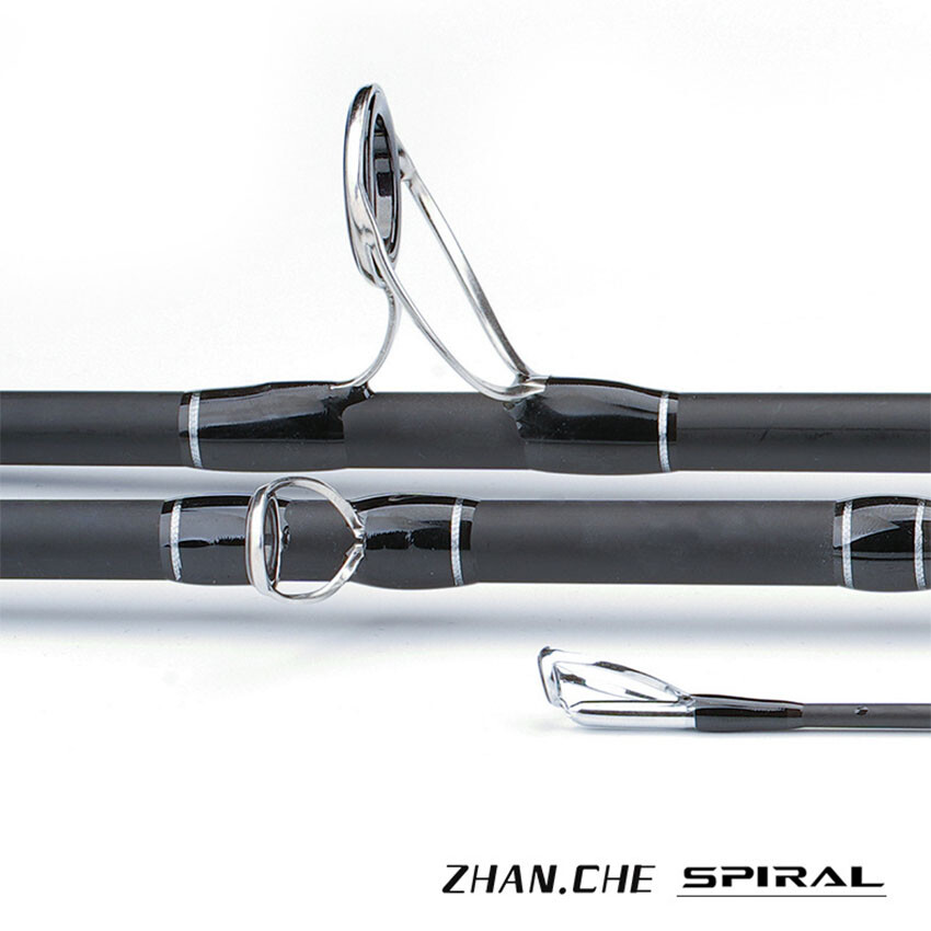 SPIRAL Spinning Rod 7′ 10-25lb Heavy Saltwater Jigging Rod Casting Carbon Rod