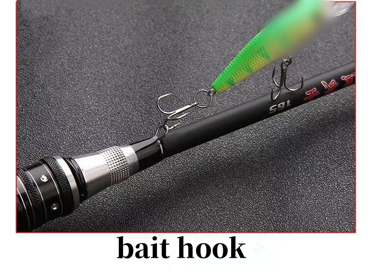 Carbon Fiber Fishing Rods 1.65m 1.8m Spinning/Casting Fishing Pole Fast Action