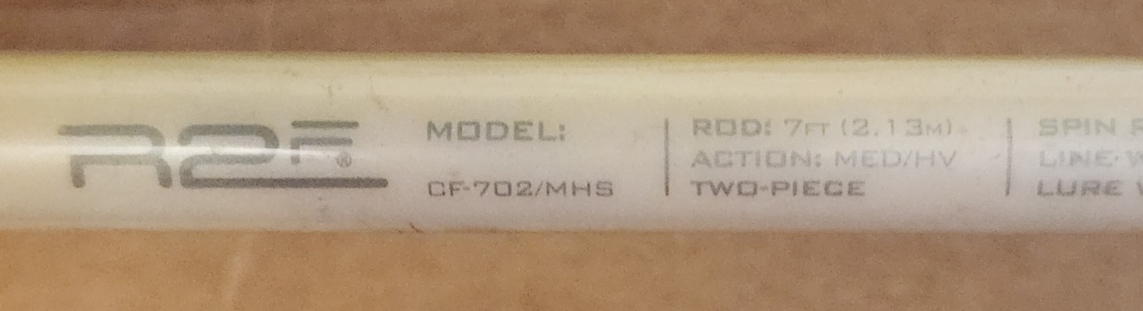 South Bend R2F 7’ Performance Series SP-702 Med-Hev Spin Rod 2 pc — Lot 3803