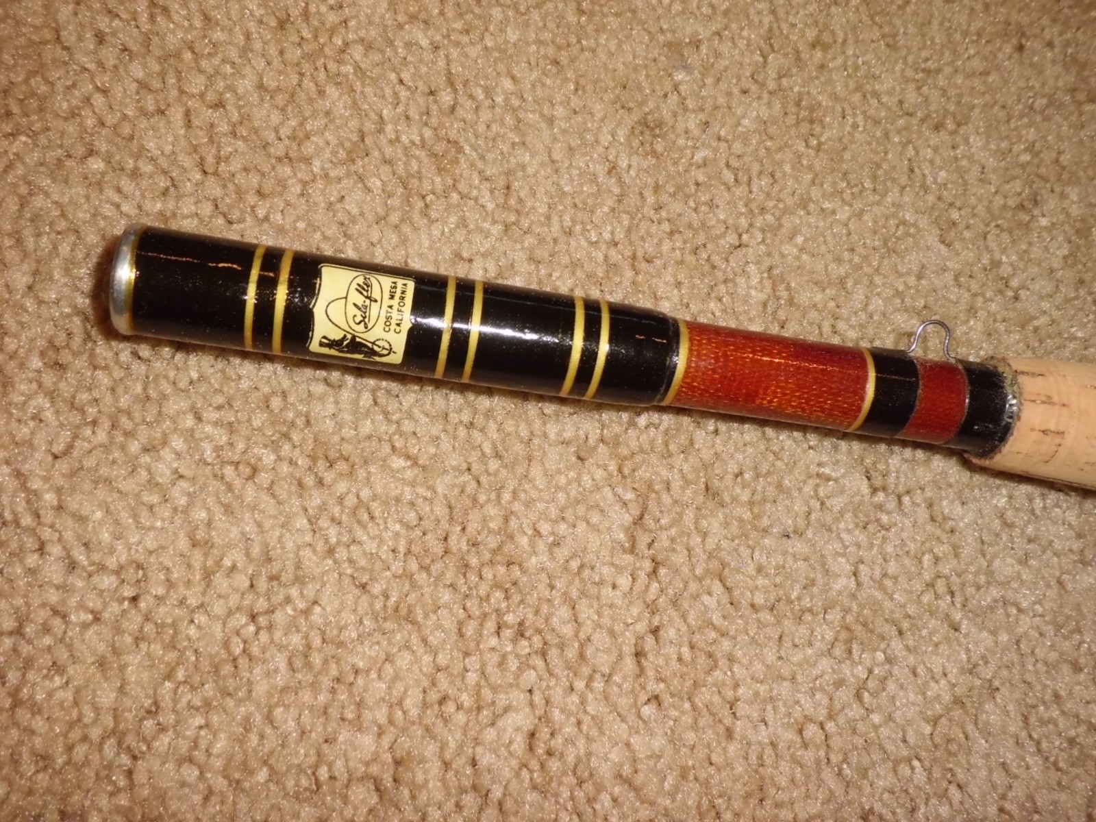 Vintage SILAFLEX Spinning Surf 8′ Rod made in USA