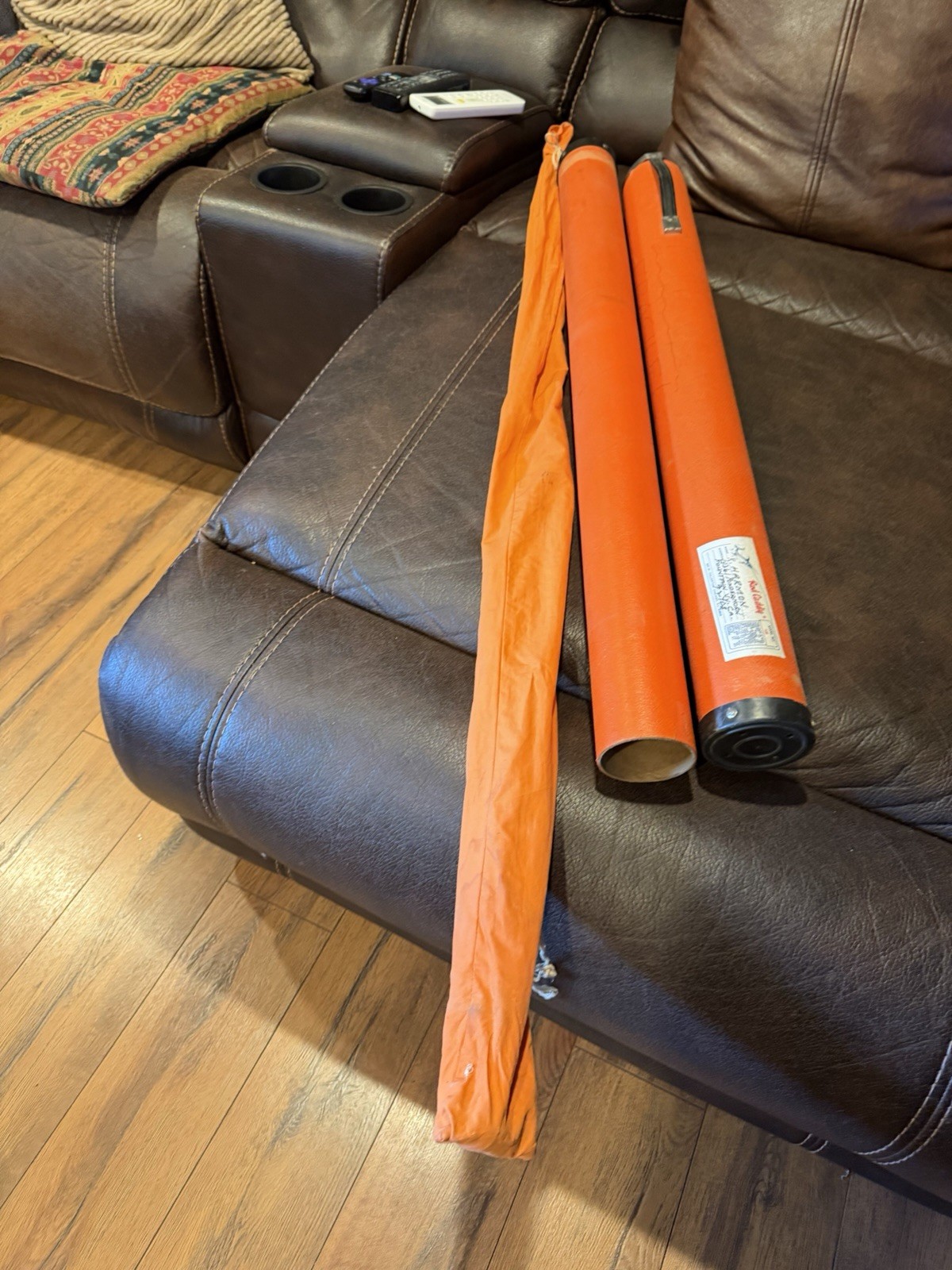 Pastime Glassmaster 8’4″ 2-Piece Fiberglass Spinning Rod w/ Rod Tube