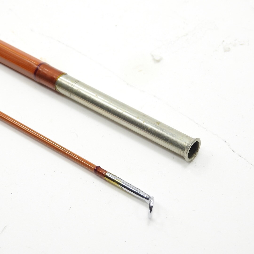 Custom-Built Bamboo Fly Fishing Rod. 8’ 6wt. W/ Wood Case. Drew Spanogle Maker?