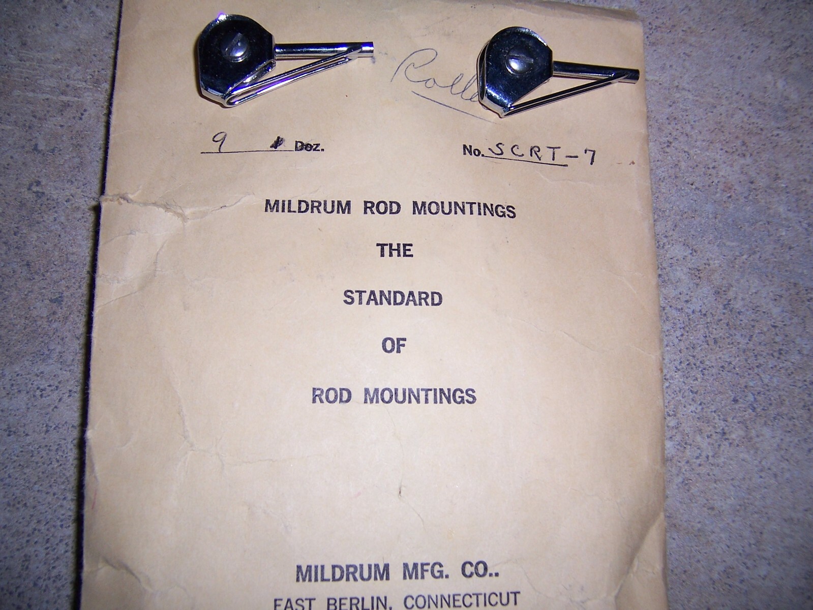 Rod Mountings, rod tip roller guides. NEW!