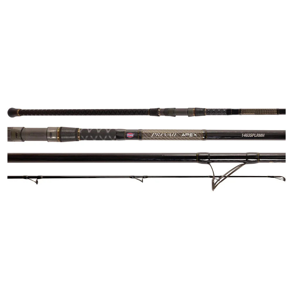 NEW 2023 Penn Prevail APEX 10′ PE 4-6 / 2 Piece SPIN Rod PREVAPEX 1002SPH
