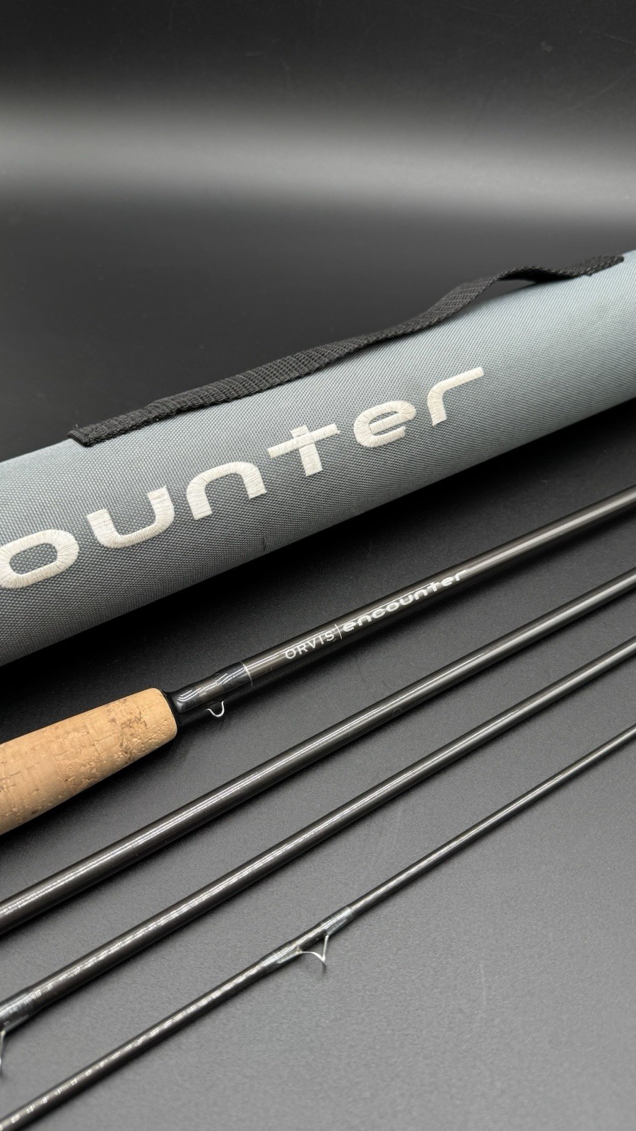 Orvis Encounter 9’ 5WT 4pc Fly Fishing Rod w/ Tube 3.5 oz Graphite