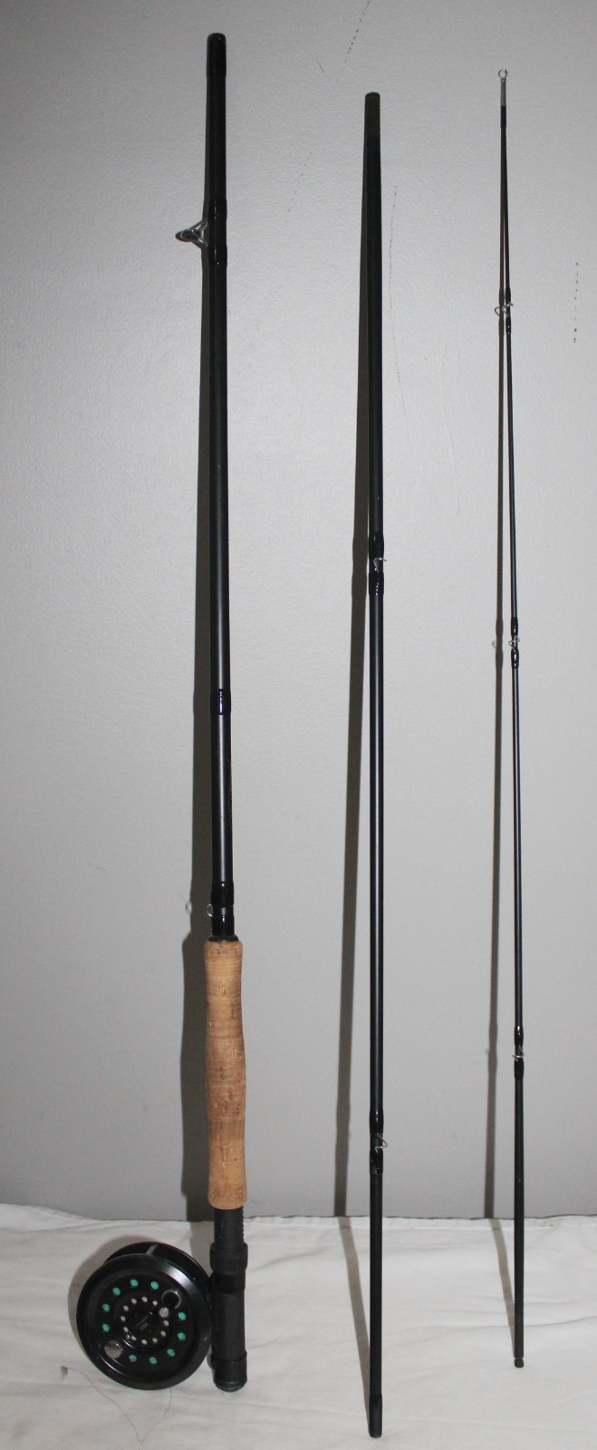 PFLUEGER FLY FISHING 3 PC PSFY 8056 ROD 1094 REEL CABELA’S WHITE RIVER CASE
