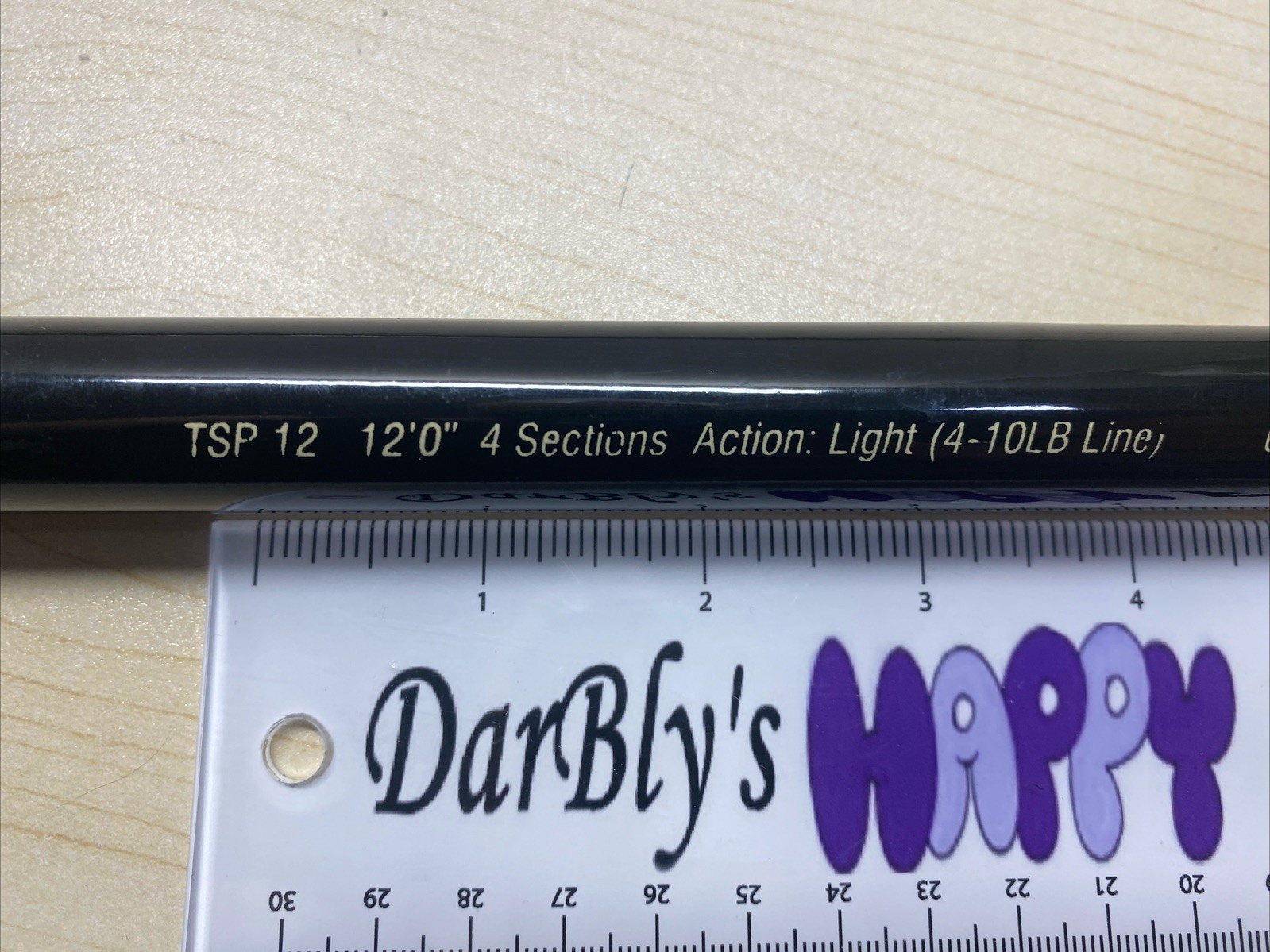 Shakespeare Wonderpole Fishing Rod Telescopic TSP12 12’ 4pc Crappie NEW Read