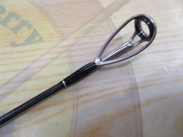 MC Works Black and Chrome 118SH Saltwater Rod Shore Used