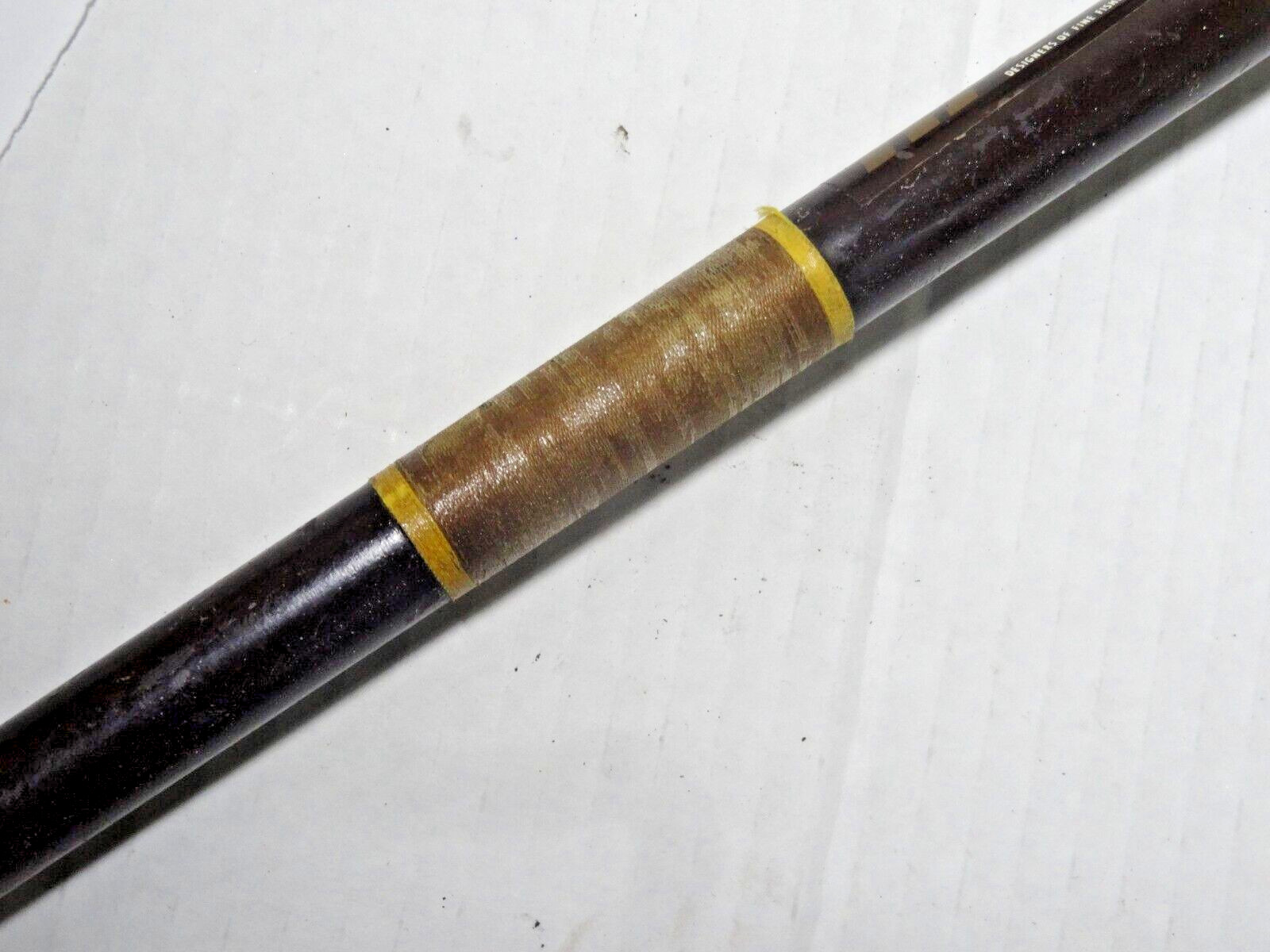 IGFA 80 Fishing Rod Only Vtg. HI Horrocks Ibbotson Power Glass Roller Guides