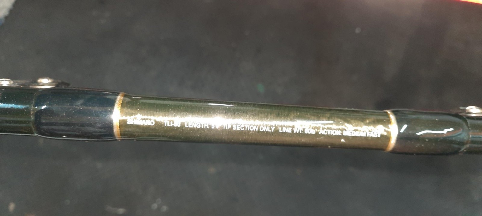 Shimano 80 lb class ROD & BENT BUTT complete