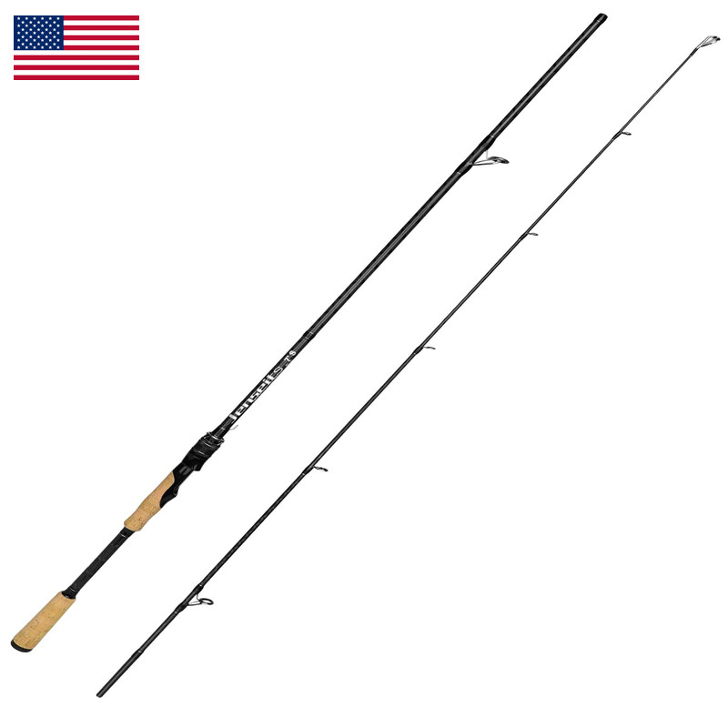 Jenseits 70 Spinning Fishing Rod 2-Piece Carbon Fiber Medium Heavy Power Extra