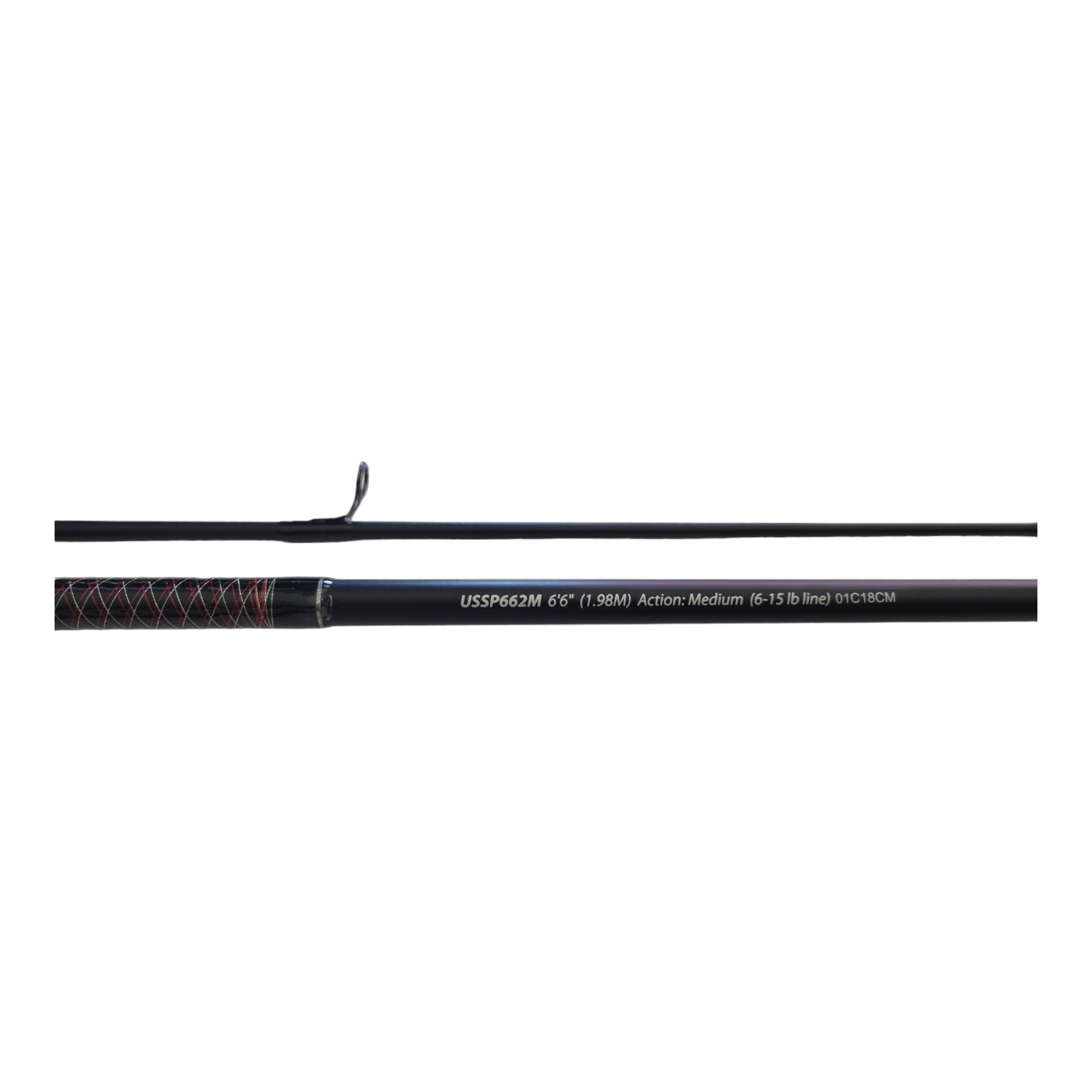 Shakespeare Ugly Stik GX2 6′ 6″ Medium Two Piece Spinning Rod USSP662M