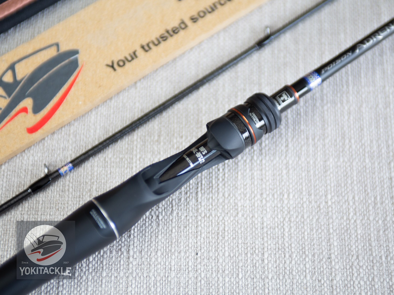 Shimano JACKALL 24 Poison Adrena 164L-BFS/2 Baitcasting rod Shipping from JAPAN