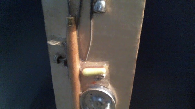 VINTAGE LAKCO COMPLETE ICE FISHING KIT – ROD JIG BELL HOLDER LINE BOBBER – #1