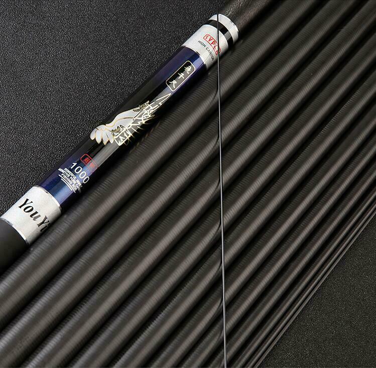 Fishing Rods 8m/9m/10m/11m/12m/13m Telescopic Carbon Fiber Pole Stream Rods Carp