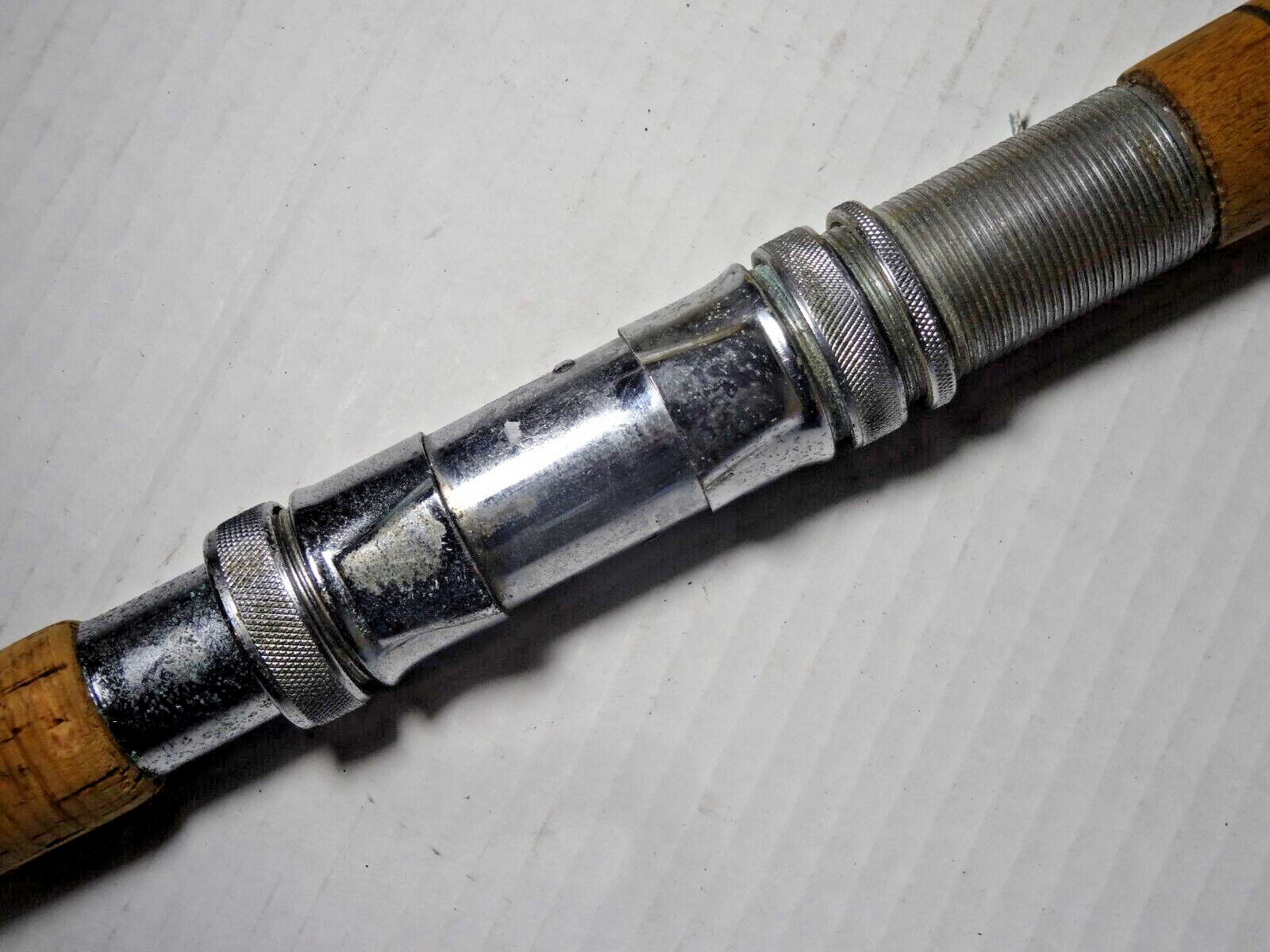 IGFA 80 Fishing Rod Only Vtg. HI Horrocks Ibbotson Power Glass Roller Guides