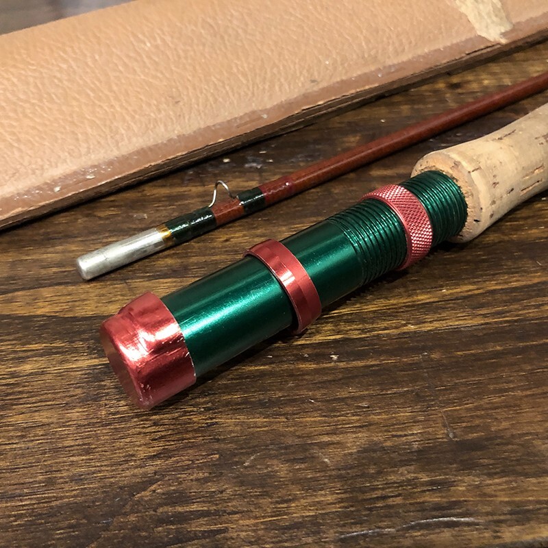 Phillipson Challenger 76R Woven Trevarno Glass Fly Rod Vintage