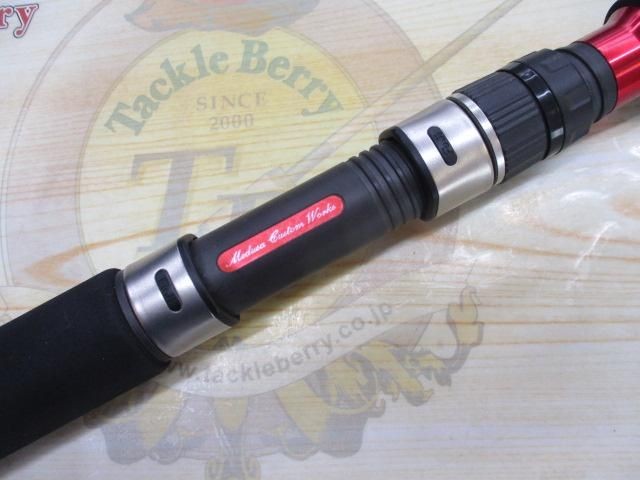 MC Works Black and Chrome 118SH Saltwater Rod Shore Used