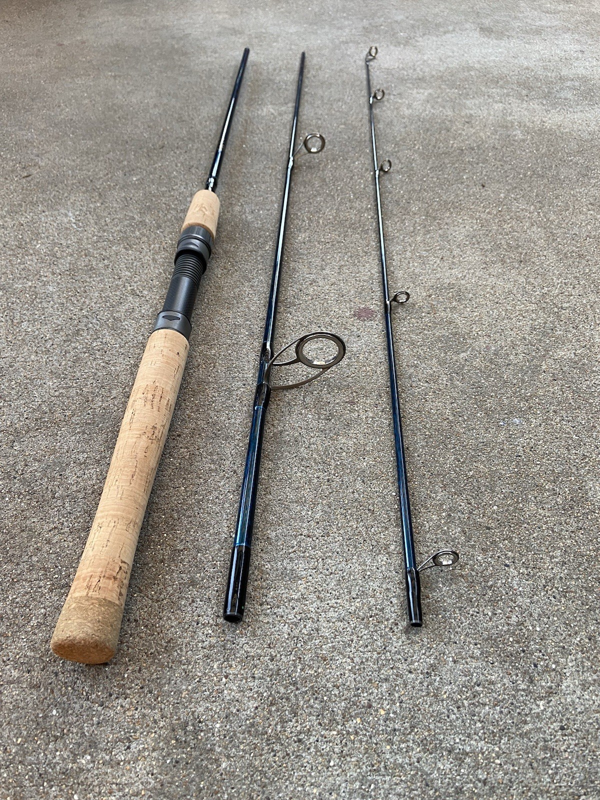 Temple Fork Outfitters Lefty Kreh TiCr2 – 3 Piece Spinning Rod