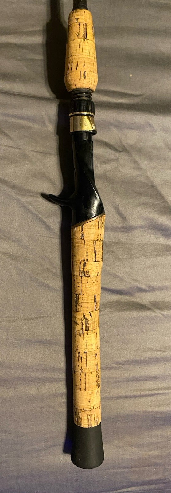 Vintage Bass Pro Shops 6’6” SPIRAL Graphite PRO SERIES MH Casting Rod.