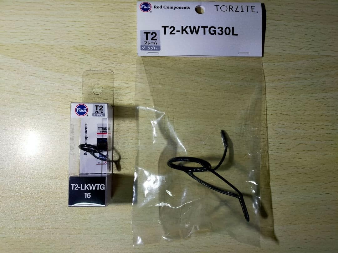 Torzite Guides T2-LKWTG16 T2-KWTG30L Fuji Titanium Unused Fishing