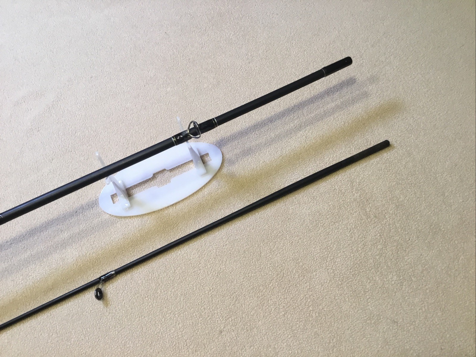 Zebco Z-glass 562 ML 2 Piece Bait Cast Fishing Rod Zac-562ML 5’6” Med Light.