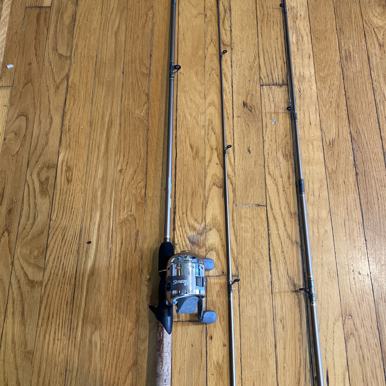 Zebco 5’6” Rod SEC562M With Shakespeare Synergy Steel 2000 Reel (set Of 2)