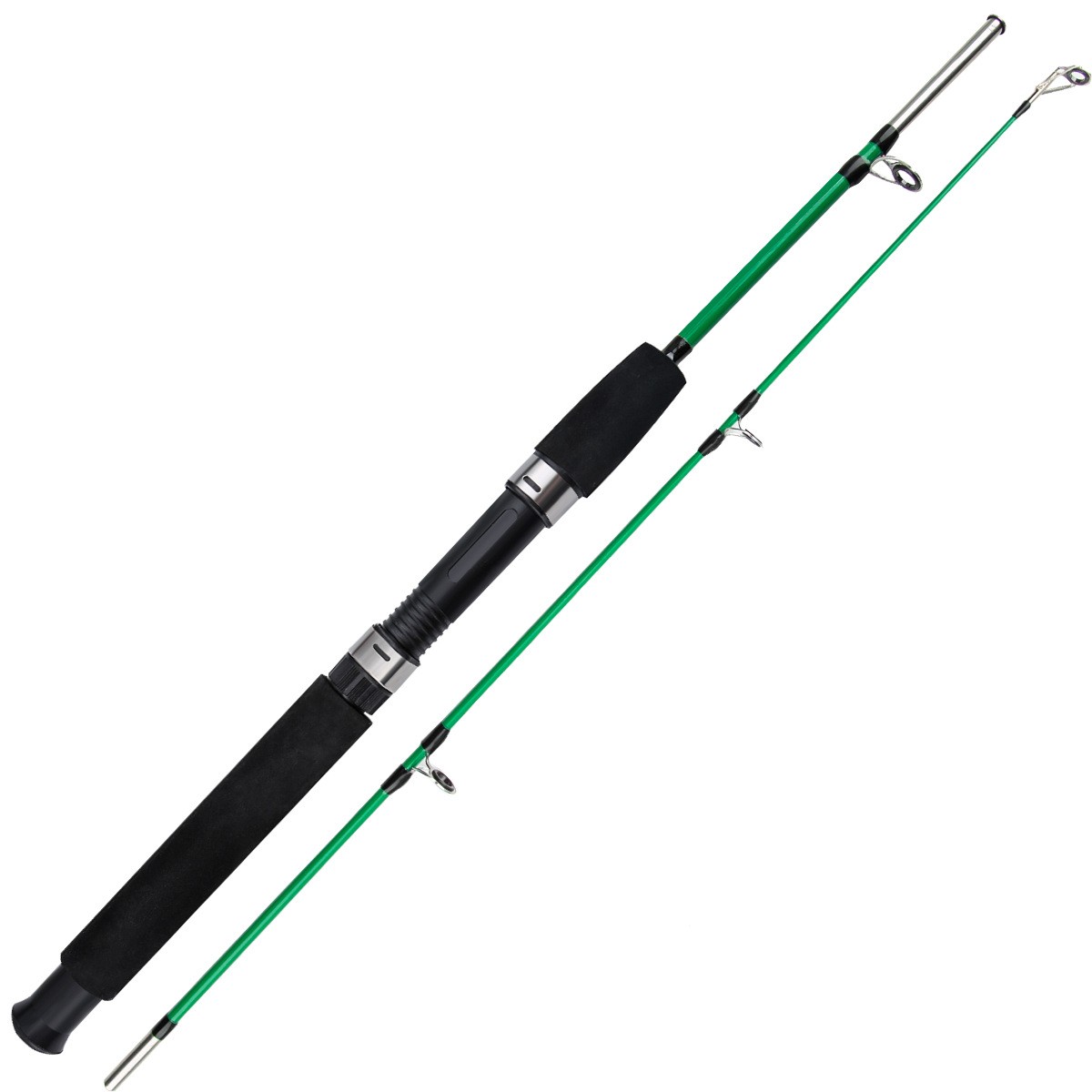 Lightweight 1 Meter Outdoor Fishing Rod with a Straight-handled Fishing Rod