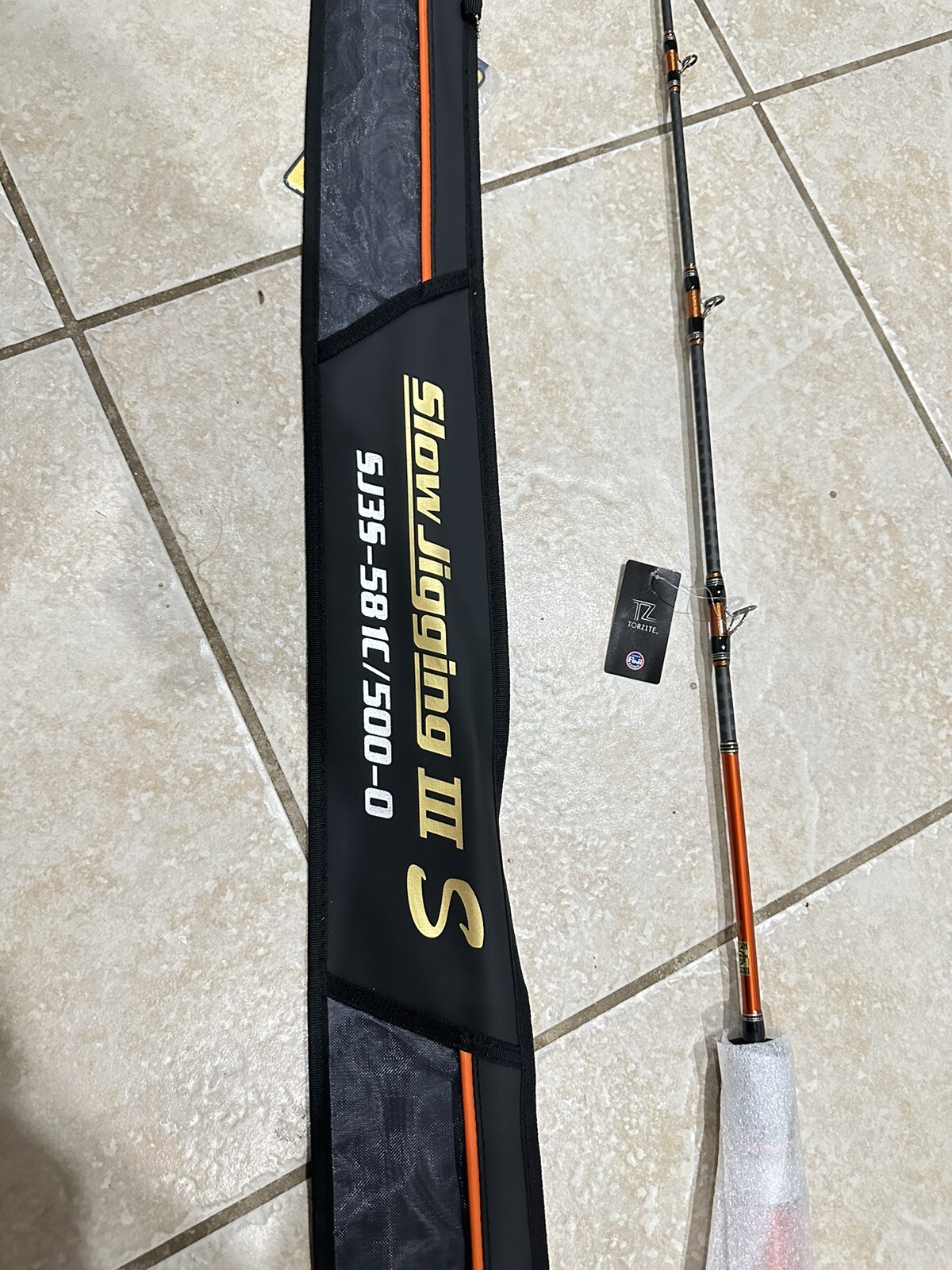 TOKAYO HEARTY RISE SLOW JIGGING ROD III S. POWER 2. 500Gr. Conventional Rod.RARE