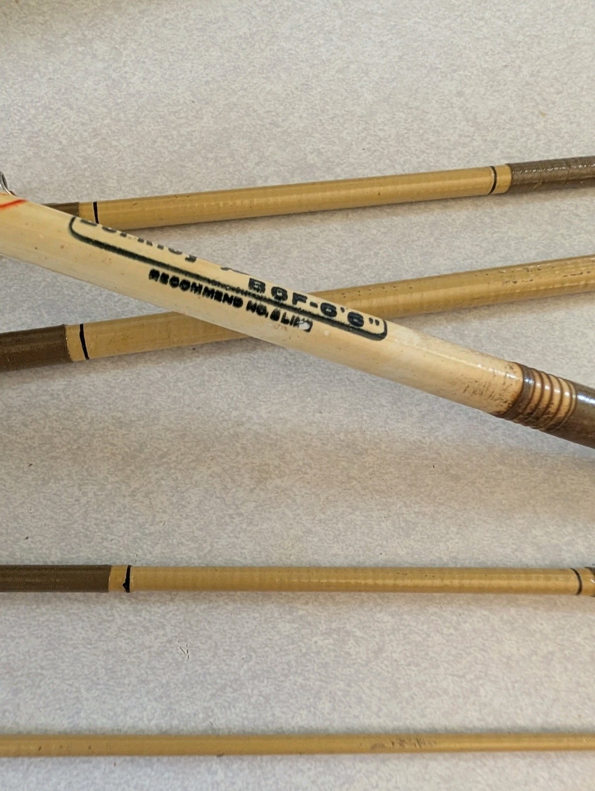 Vintage Berkley Buccaneer Fly Rod Travel Pack Fishing Rod & Reel. Model B6f-6’6″
