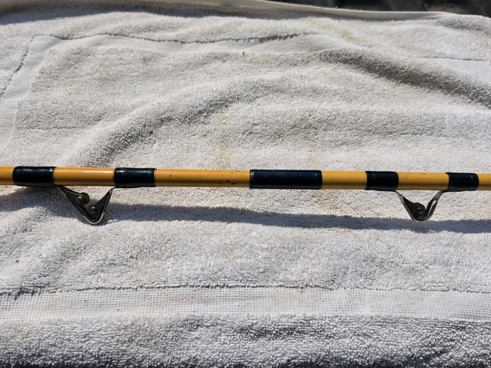 Eagle Claw Starfire SF404 8’6 2 Pc Trolling Rod AFTCO Roller Guides Fishing Rod